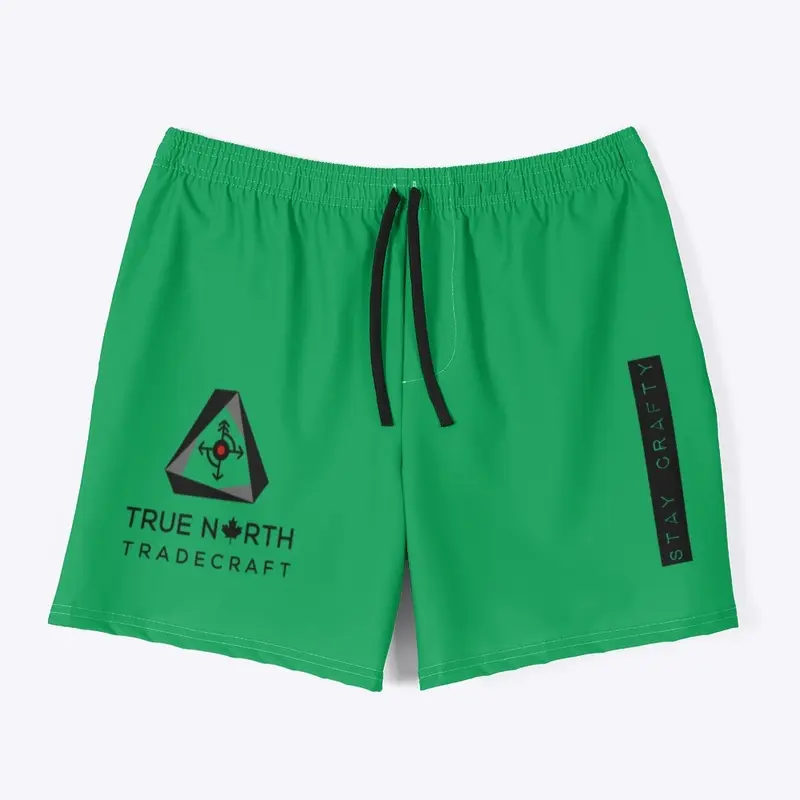 Stay Crafty Swim Trunks